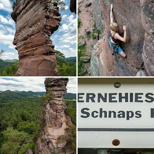 Klettern Pfalz/Elsass