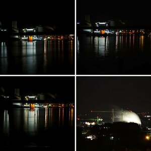 Aufnahmen bei Nacht aus der Region