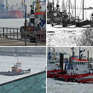 Elbe Winter
