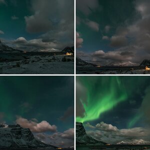 Polarlichter Tromsø 2016 3.Teil