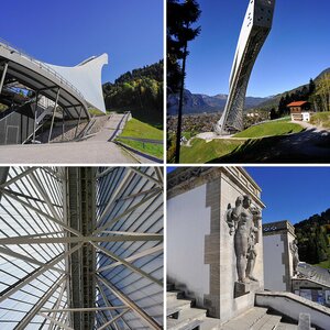 Rund um das Garmisch-Partenkirchener Skistadion mit dem manuellen Ai-Nikkor 20mm f/4