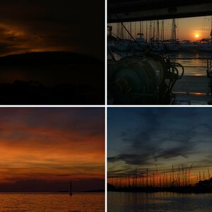 Kroatien in Abendstimmung