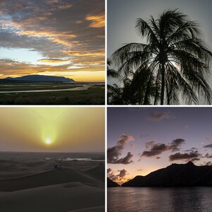 Himmel und Sonnenuntergänge