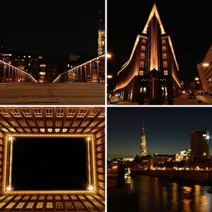 Hamburg bei Nacht