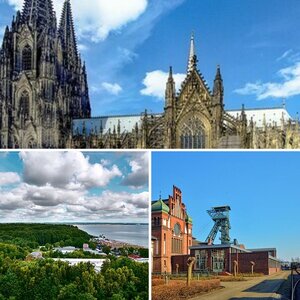 Landschaft und Architektur.