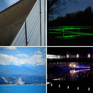 Stadt, Land, Fluss