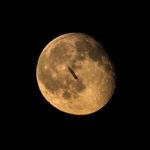 Mond+Komet 06.06.2015