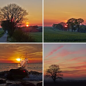 Sonnenuntergänge/Sonnenaufgänge