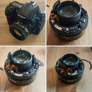 NIKKOR 50mm 1.4D Reparatur