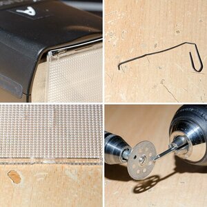 How-to Streuscheibe reparieren