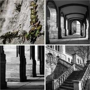 Mauern, Treppen, Licht und Schatten...