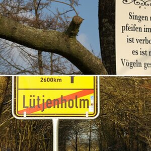 Schilder, Zeichen, Plakate