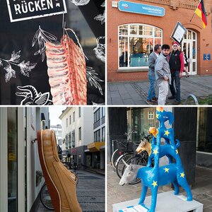 Schilder und Kuriositäten