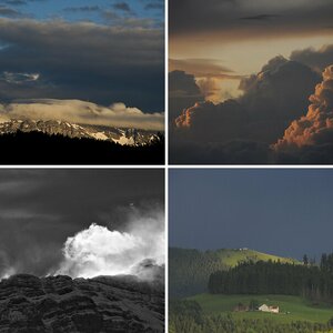 Landschaften, Himmel, Stimmungen