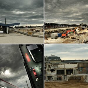 Großbaustelle Wiener Südbahnhof