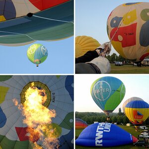 Jülich 1. internationale Brückenkopf-Park Ballonfestival