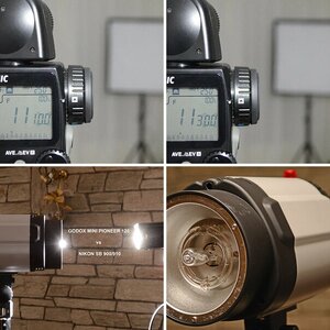 Godox Mini Pioneer 120 vs Nikon SB-900/910