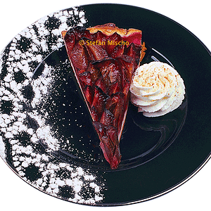 Zwetschenkuchen auf Teller