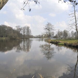 Kleiner See in der Nähe von Bremen