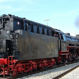 Dampflok 41018 Tender voraus