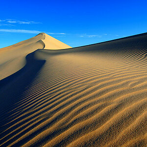 Im Grossen Sandmeer der Sahara in Ägypten