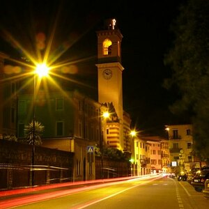 Castelletto die Brenzone am Gardasee bei Nacht