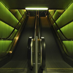 Rolltreppe am HB Zürich