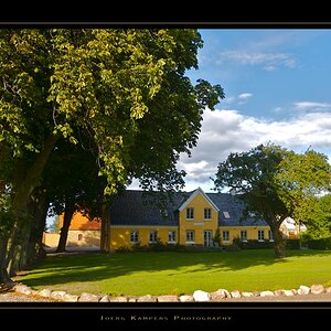 Altes Schulhaus in Dänemark