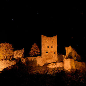 Schauenburg bei Nacht