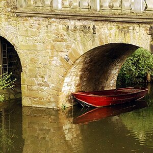 boat on the river