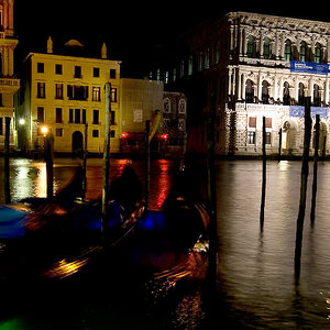 Venedig bei Nacht - Canale Grade