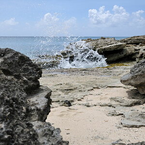 Felsen im Meer
