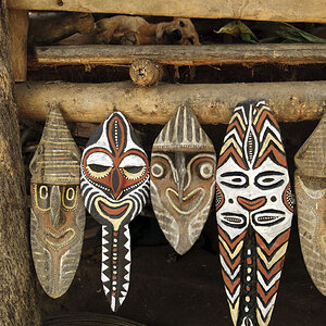 Sepik Schnitzkunstwerk