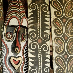 Sepik Schnitzkunst