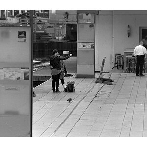 Nikon F100, Nikkor 200/4 AiS, Ilford Delta 400