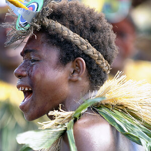 New Ireland Dancer - Malagan Festival
