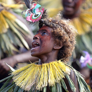 New Ireland Dancer - Malagan Festival