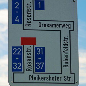 Strassenschild Bildgröße ändern