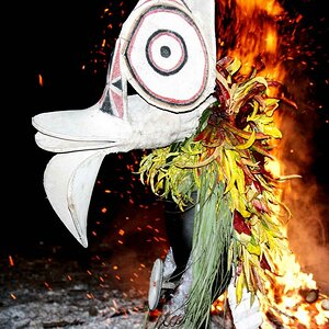 Baining Fire Dance