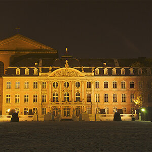 Kurfürstliches Palais vom Palastgarten aus gesehen