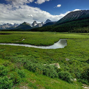 DSC4768 69 72 fused NF-F
Landschaft in den kanadischen Rocky Mountains
südöstlich des Banff NP