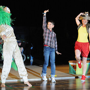 Kinderturn-Show (Affen-stark und Löwen-schlau)