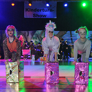 Kinderturn-Show (Affen-stark und Löwen-schlau)