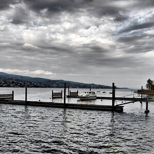 Gewitterstimmung am Untersee (Bodensee)