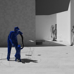 der mann ist doch blau
