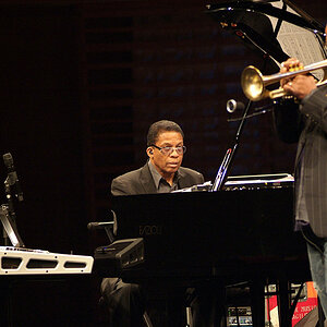 Herbie Hancock bei einem Konzert in 2008 in Luzern!