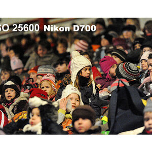 D700 , ISO 25600