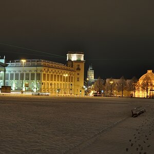 Friedrichsplatz, Februar 2011
