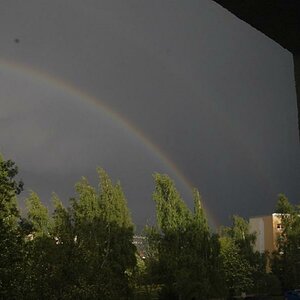 Regenbogen doppelt