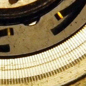 The ring resistor is worn, see Photos 2 & 3